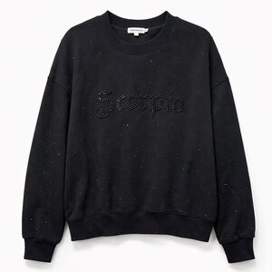 Good American Scorpio EUC black on black Rhinestone
Scorpio Sweatshirt size Med